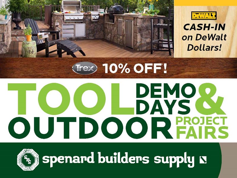 SBS Annual - Outdoor Project Fairs and Tool Demo Days! 